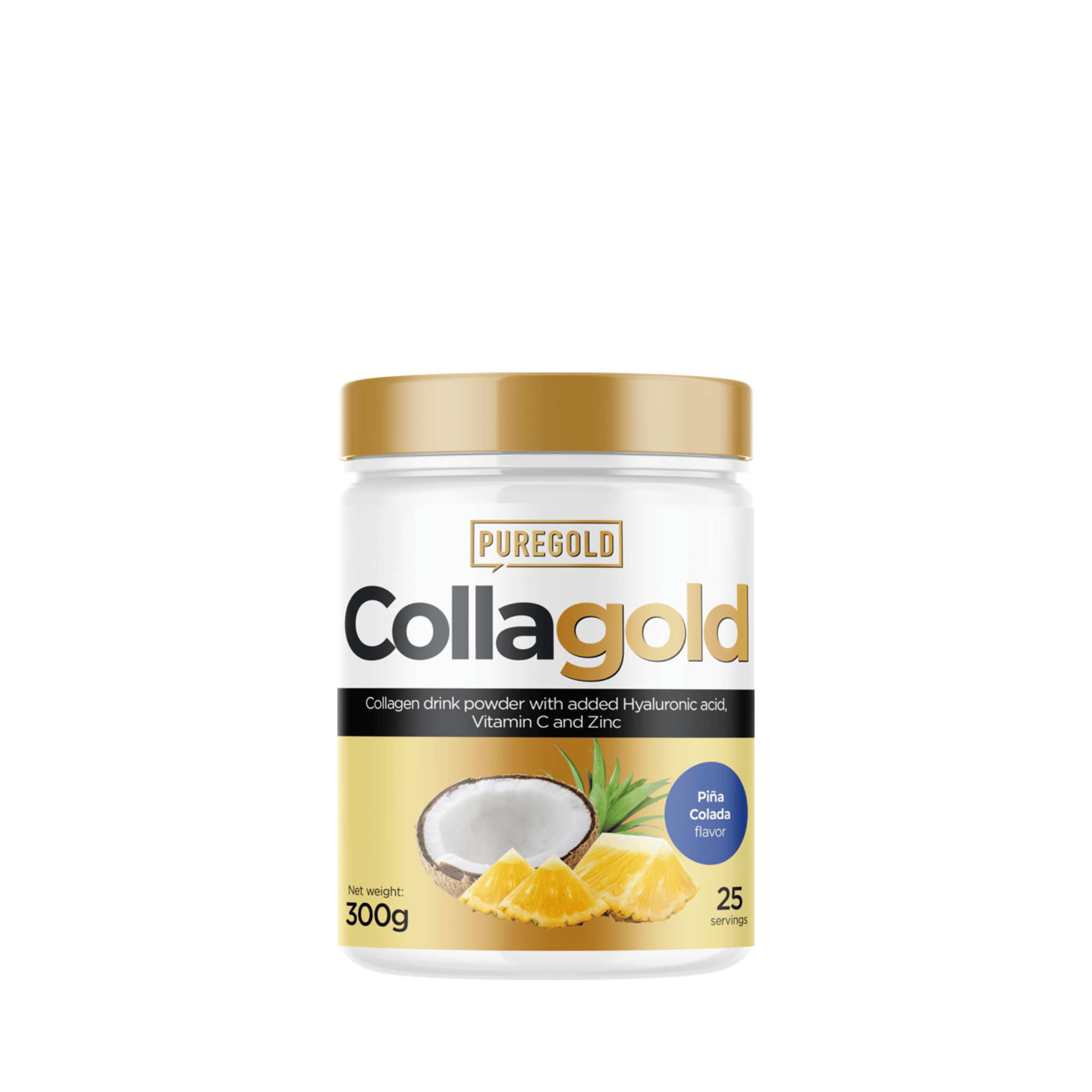 CollaGold + kyselina hyaluronová + vitamín C + zinek