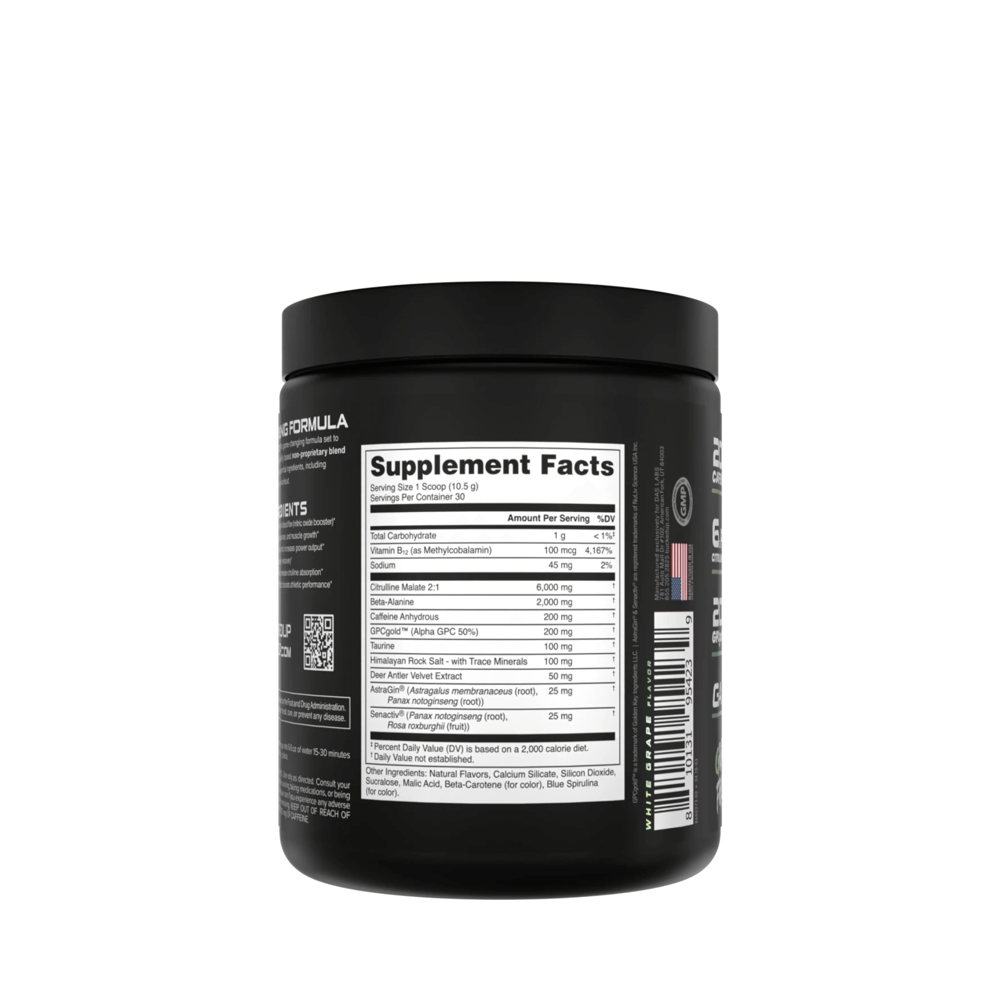 BUCKED UP Předtréninkový doplněk