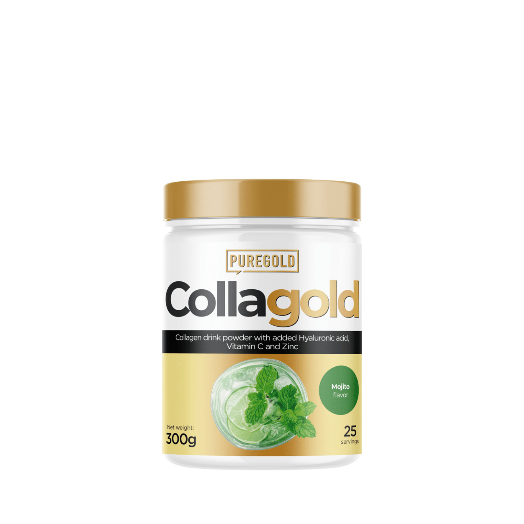 CollaGold + kyselina hyaluronová + vitamín C + zinek